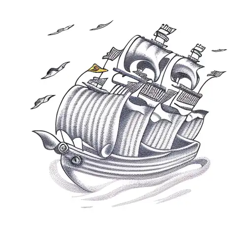 Pirate Boat Navigate