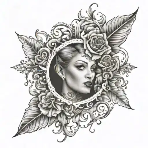 Sleeve Tattoo With The Name Shevone As The Main Name And Under It Put Forever Love