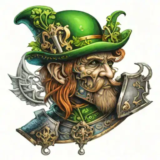 Irish Dark Leprechaun Armour