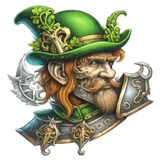 Irish Dark Leprechaun Armour