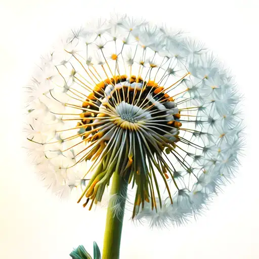 Dandelion Flower Full I Color