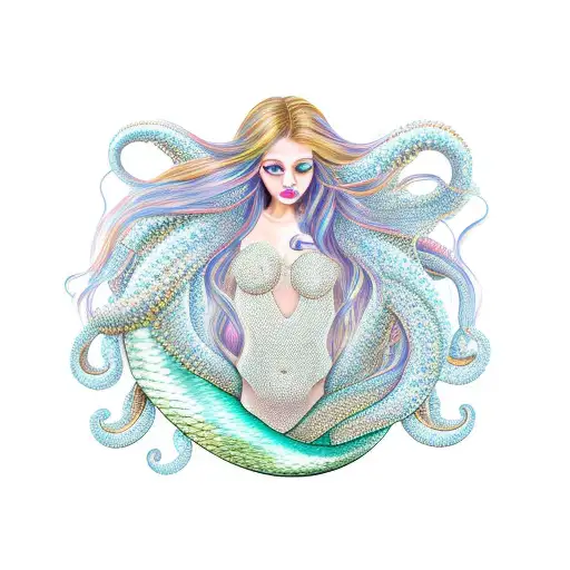 Mermaid Full Body Tentacles For Hair