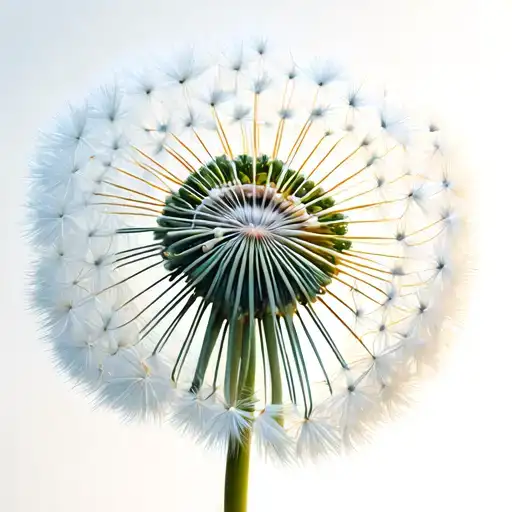 Dandelion Flower Full I Color