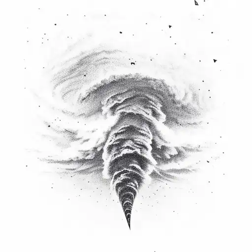 Tornado Thunderstorm Lightning Love Stars