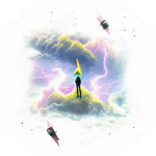 Thunderstorms Striking Lightning Love Stars