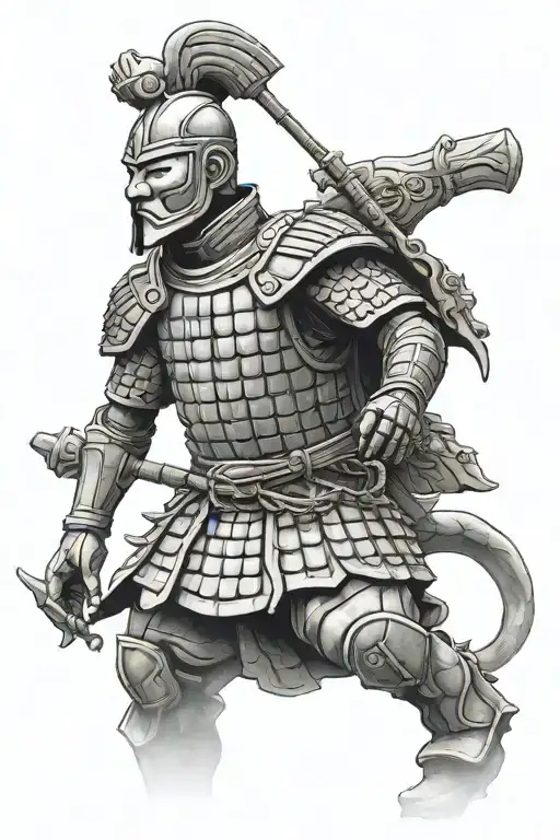 Terracotta Warrior Protector