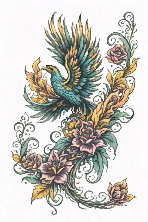 Flowers Phoenix Majestic Phoenix Rising