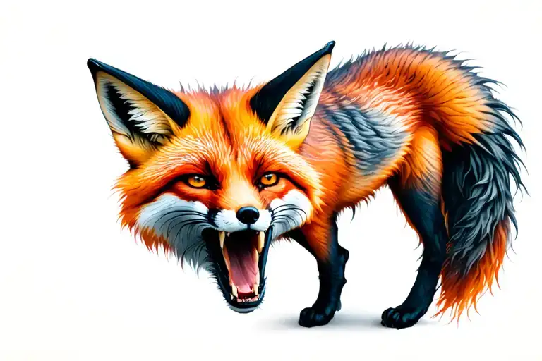 Fox Realistic Attacking