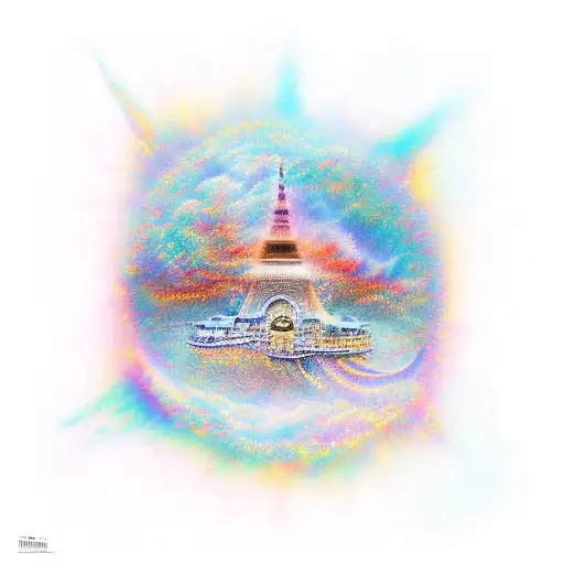 The Word Dream In Celestial Design