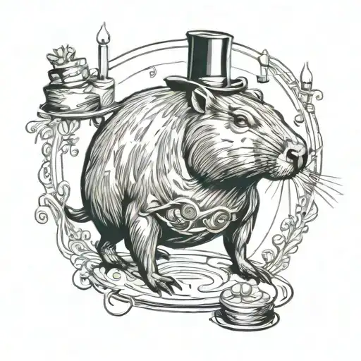 Capybara Birthday Party