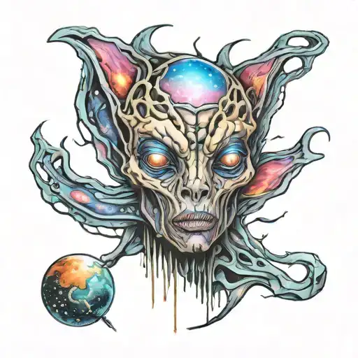 Outer Space Alien Galaxy