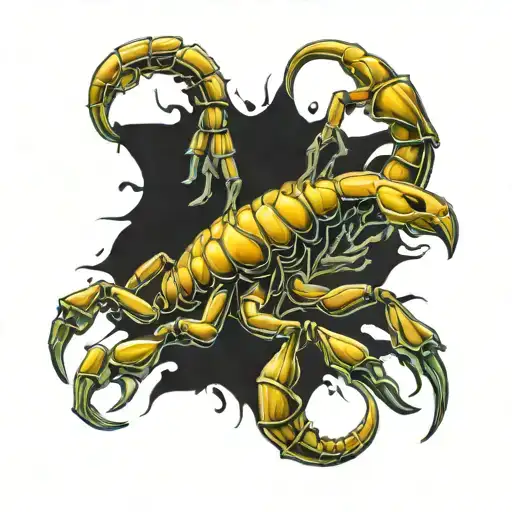 Scorpion Morphing Into Woman