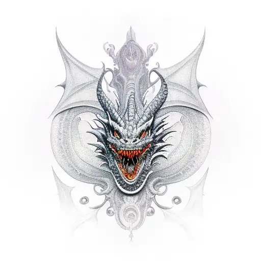 Dragon Scale Designs Intricate Regal