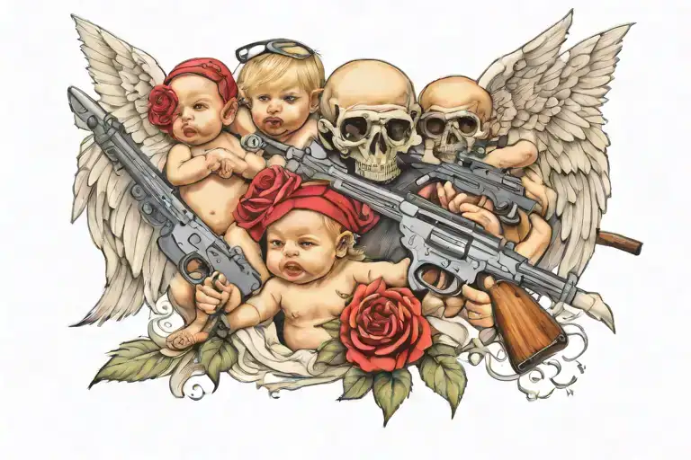 Baby Angels With Guns N Roses