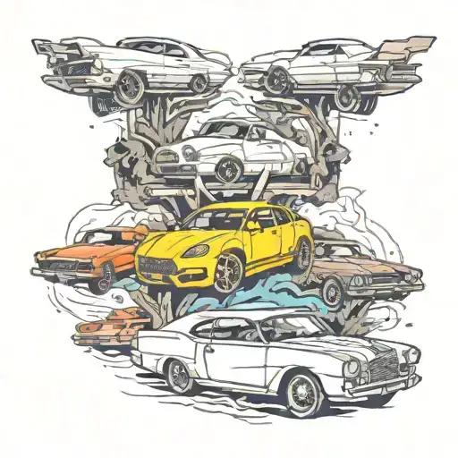 Luxury Nature Cars Orbiting