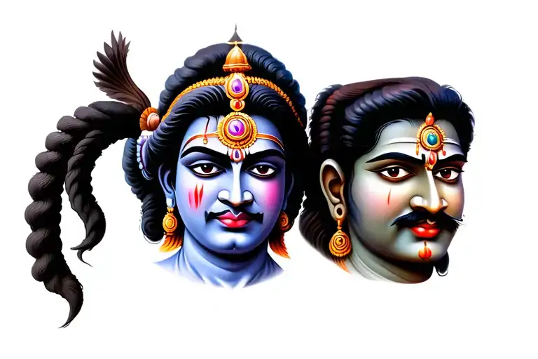 Shiva And Jagannath And Hanuman Ji Indian Diet