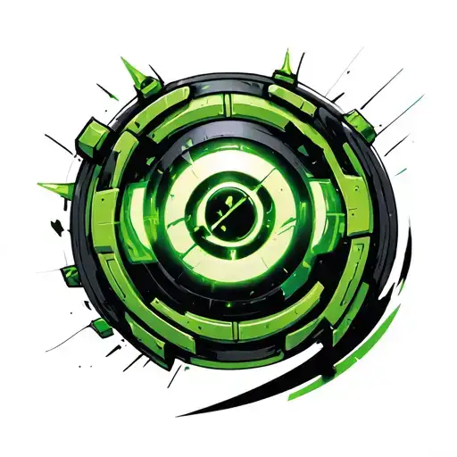 Omnitrix Ben 10 Symbol On Chest