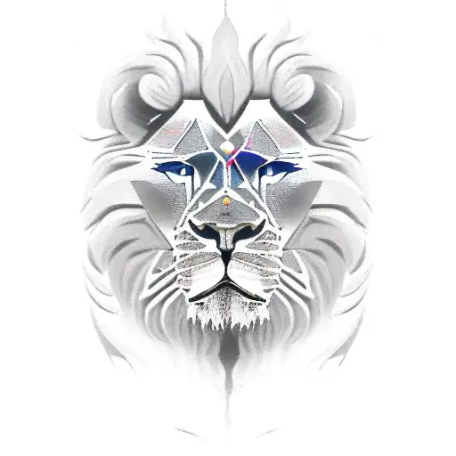 The Lion With Fire In His Hand