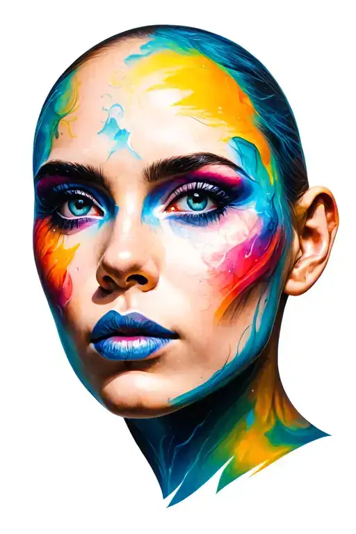 Music And Realism Face Color