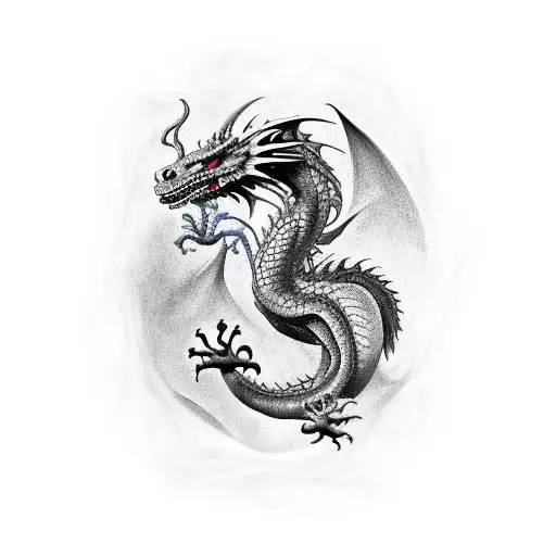 Dragon With Funghi