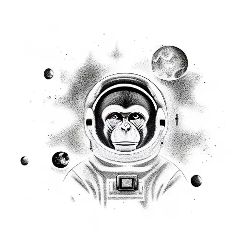 Astronaut Monkey