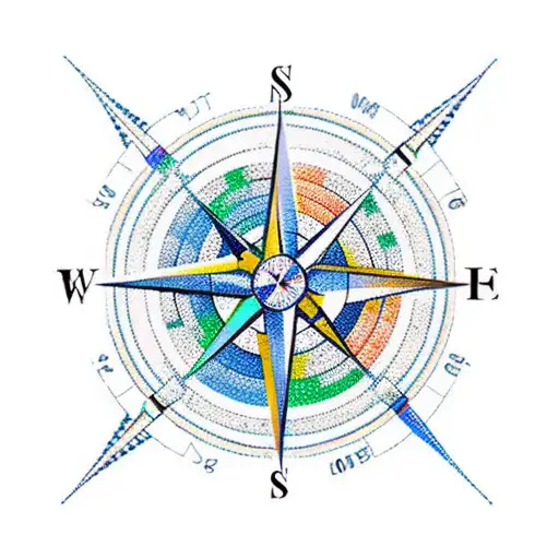 A Compass With Programming Code As The Needle
