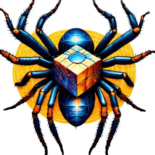 Metatron Cube Spider
