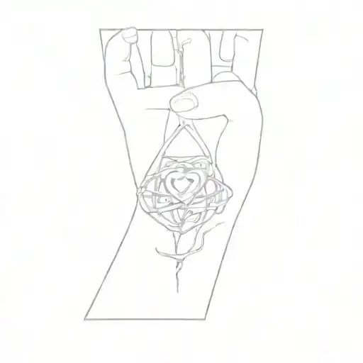 Love Symbol Made Entirely