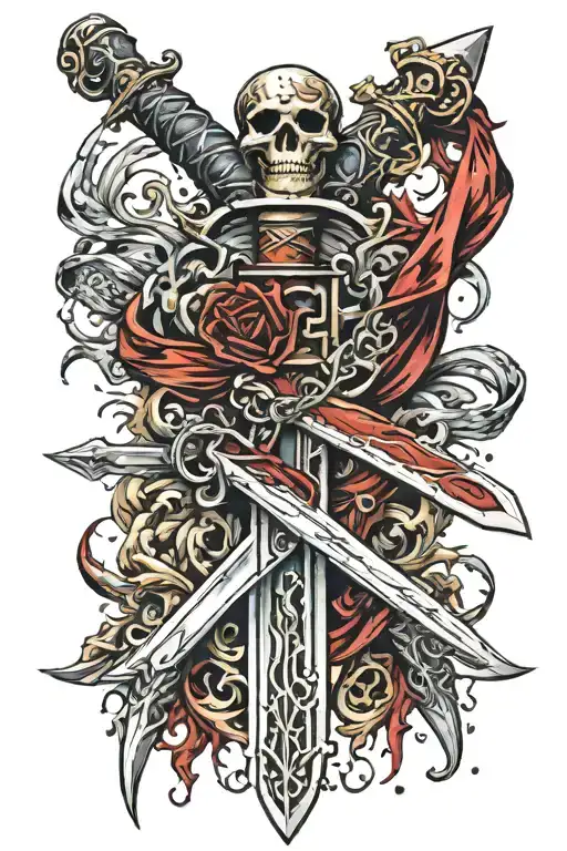 Sword Wrapped In Blood