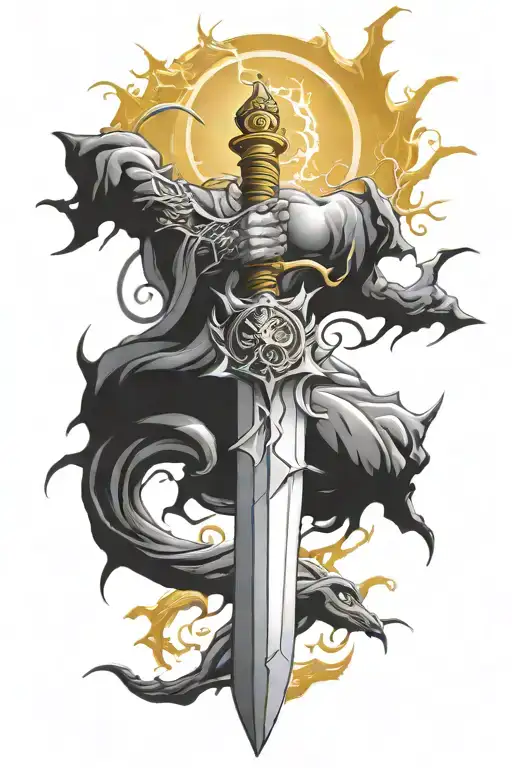 Electricity Circling Sword