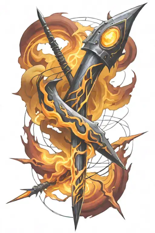 Electricity Circling Spear