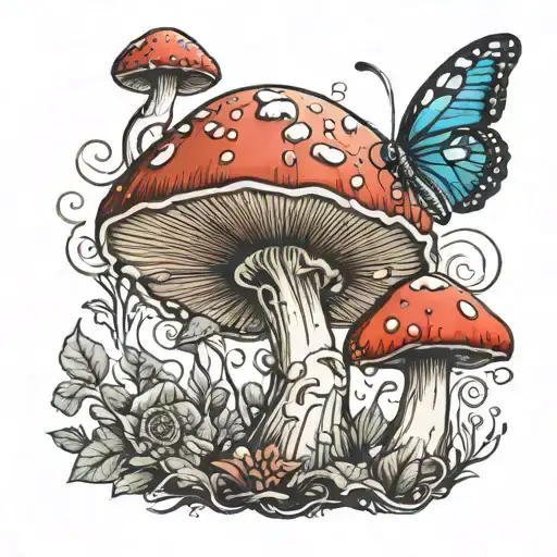Mushroom And Fairy
