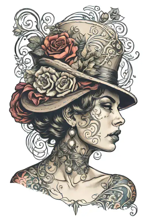 Italian Woman Dressed