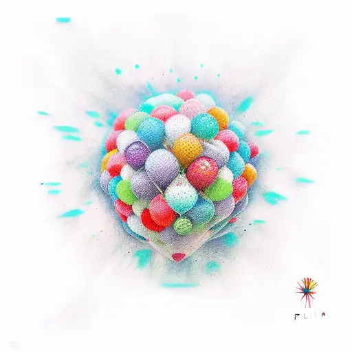 Pulm Tree On Surboard