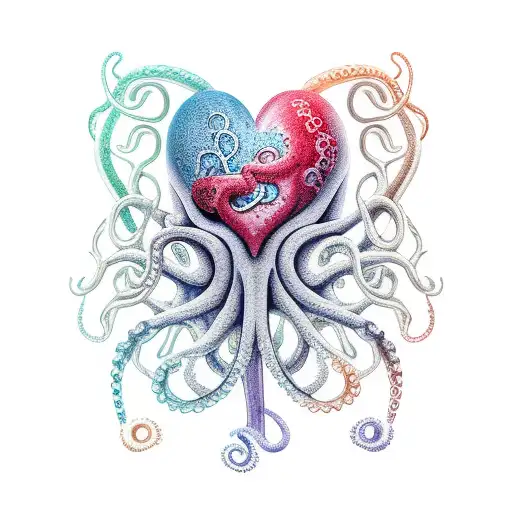 Heart With An Octopus