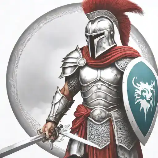 Spartan In Full Armor