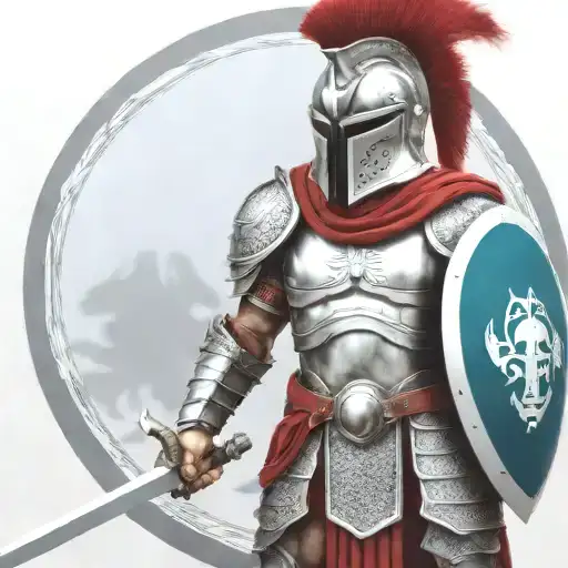 Spartan In Full Armor