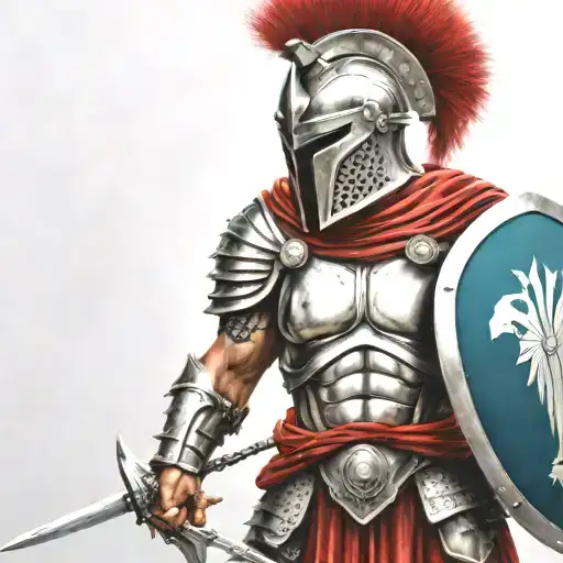 Spartan In Full Armor