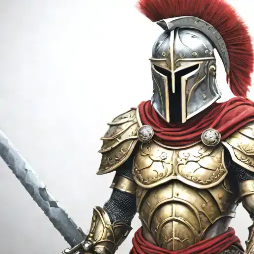 Spartan In Full Armor