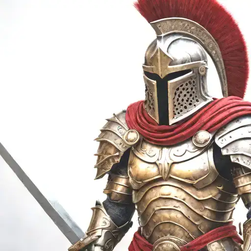 Spartan In Full Armor