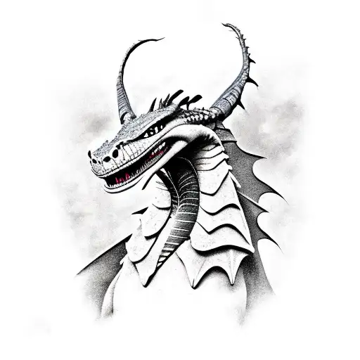 Dragon From How You Train Your Dragon