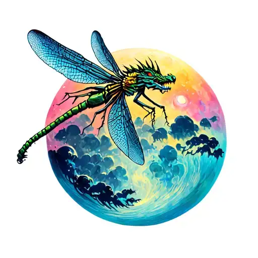Dragon Fly Me To The Moon