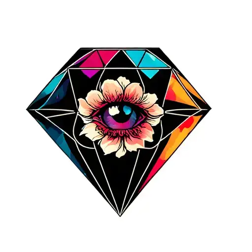 Diamond Shaped Line Outlining