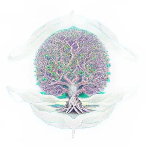 Tree Of Souls With Snake