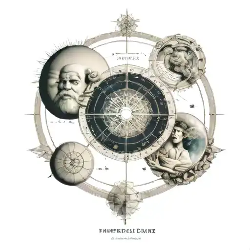 Natal Chart Merging Together Husband And Wife