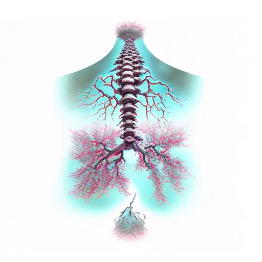 Spine Turing Into Cherry Tree