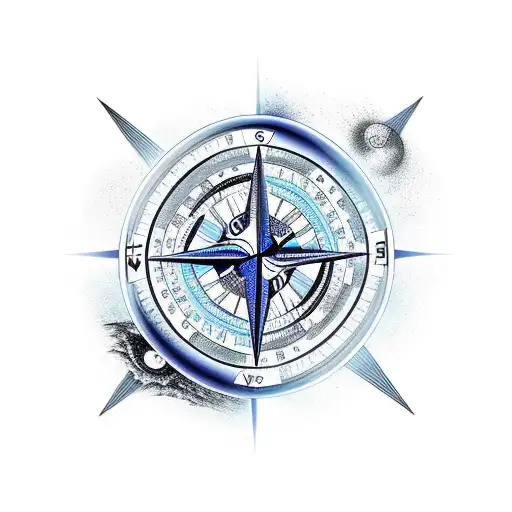 Ying Yang Compass