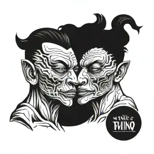 Siamese Twin Head Monster