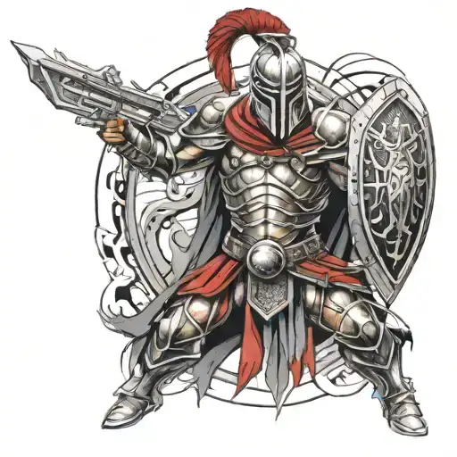 Assassin Spartan In Full Armor