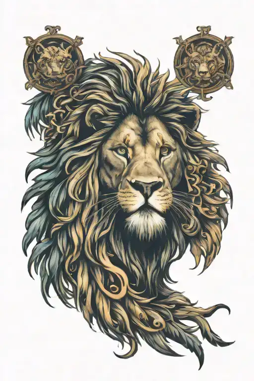 Jah Lion Surrounded Jah Word